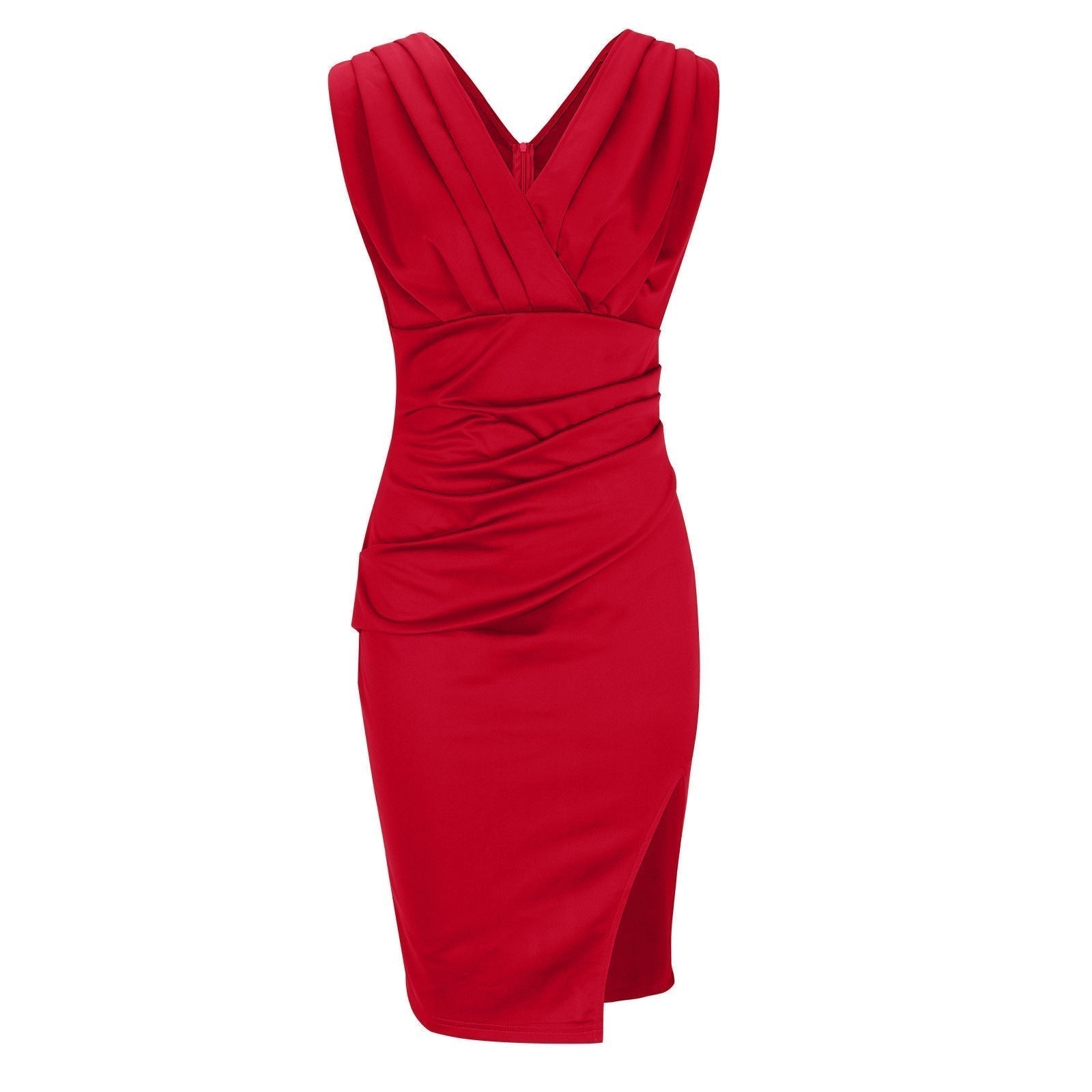Clair ™ | Robe cintrée avec décolleté en V et ouverture