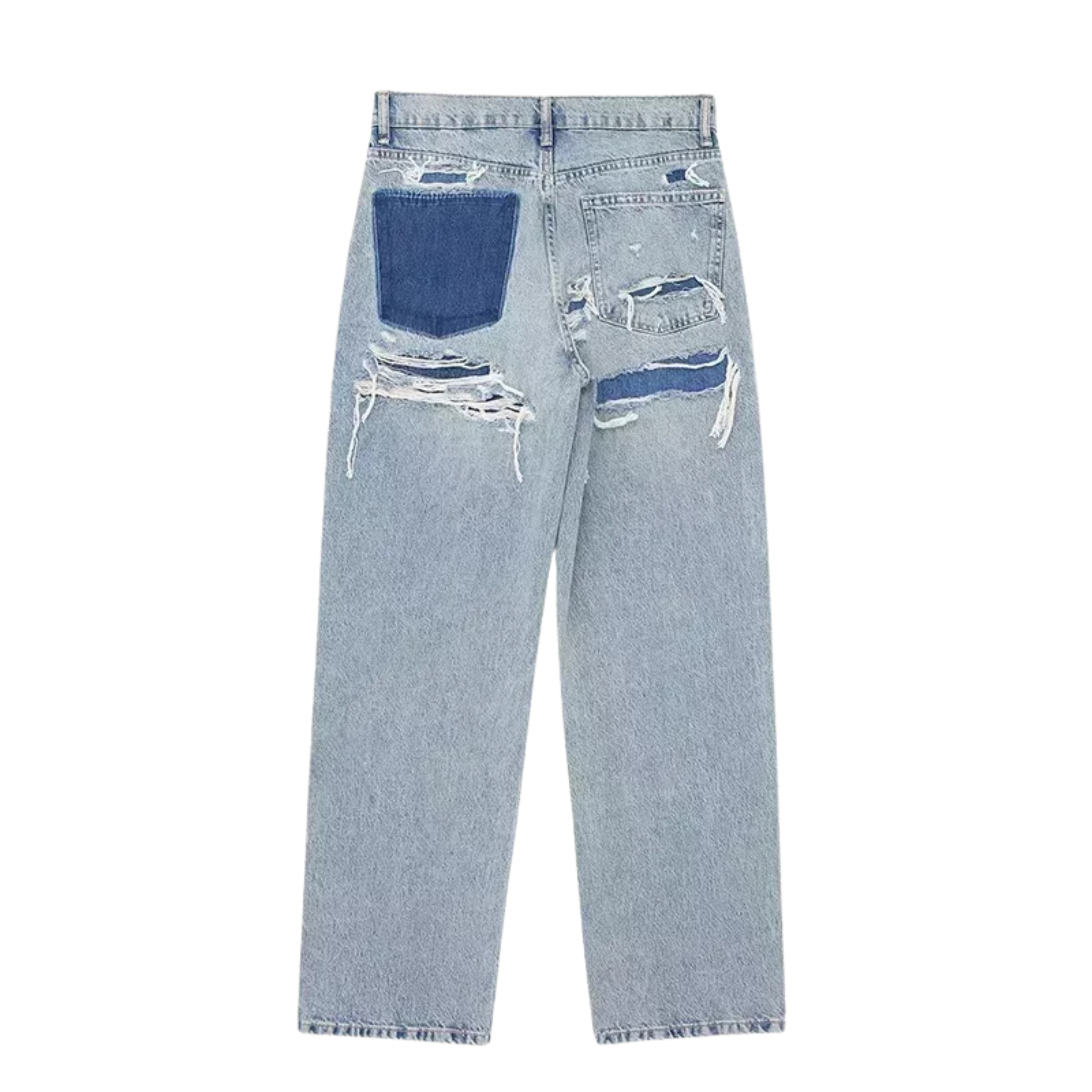 Clair ™ | Jean Patchwork Destroyed