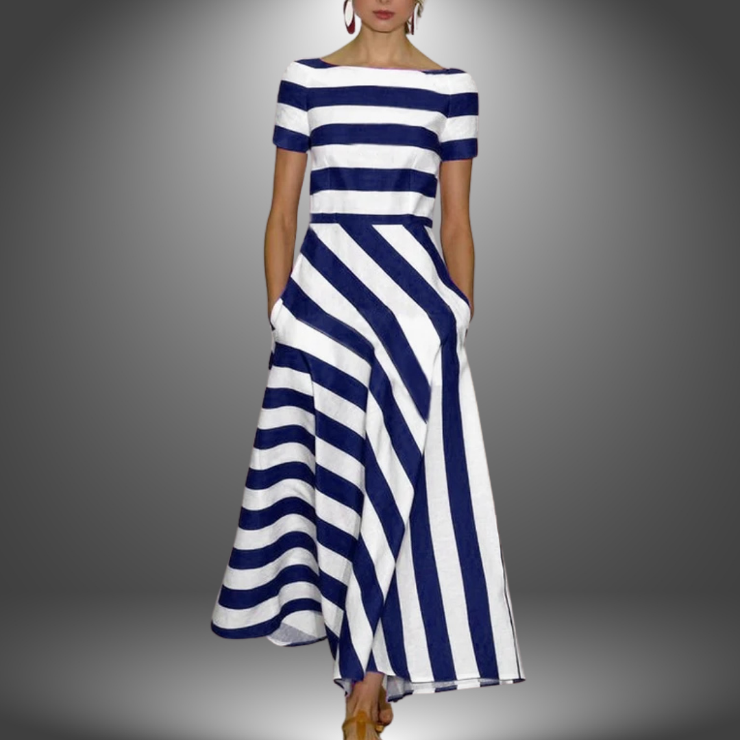 Amanda™ - Robe Rayée