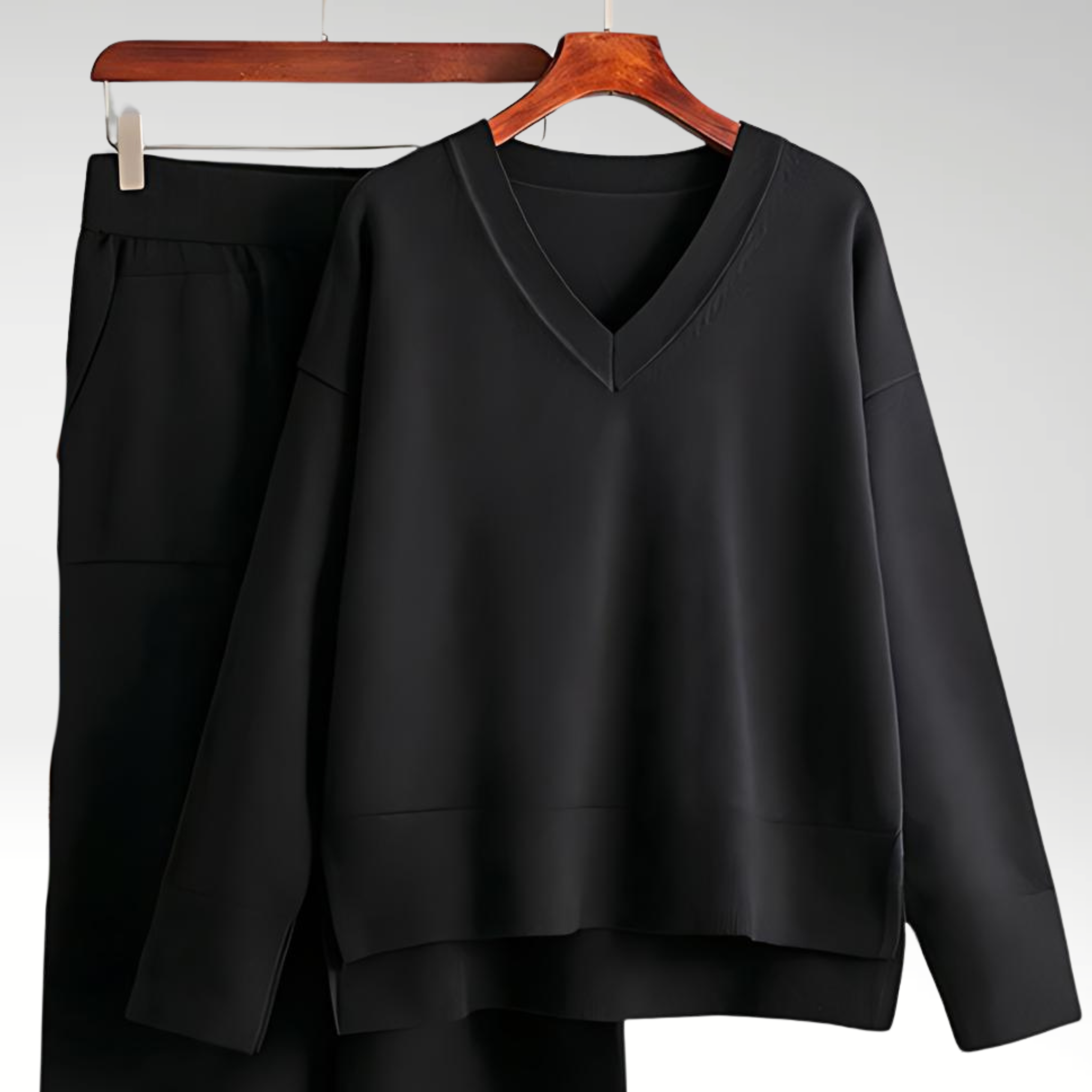 Clair™ | Luxe Ensemble deux pièces col V
