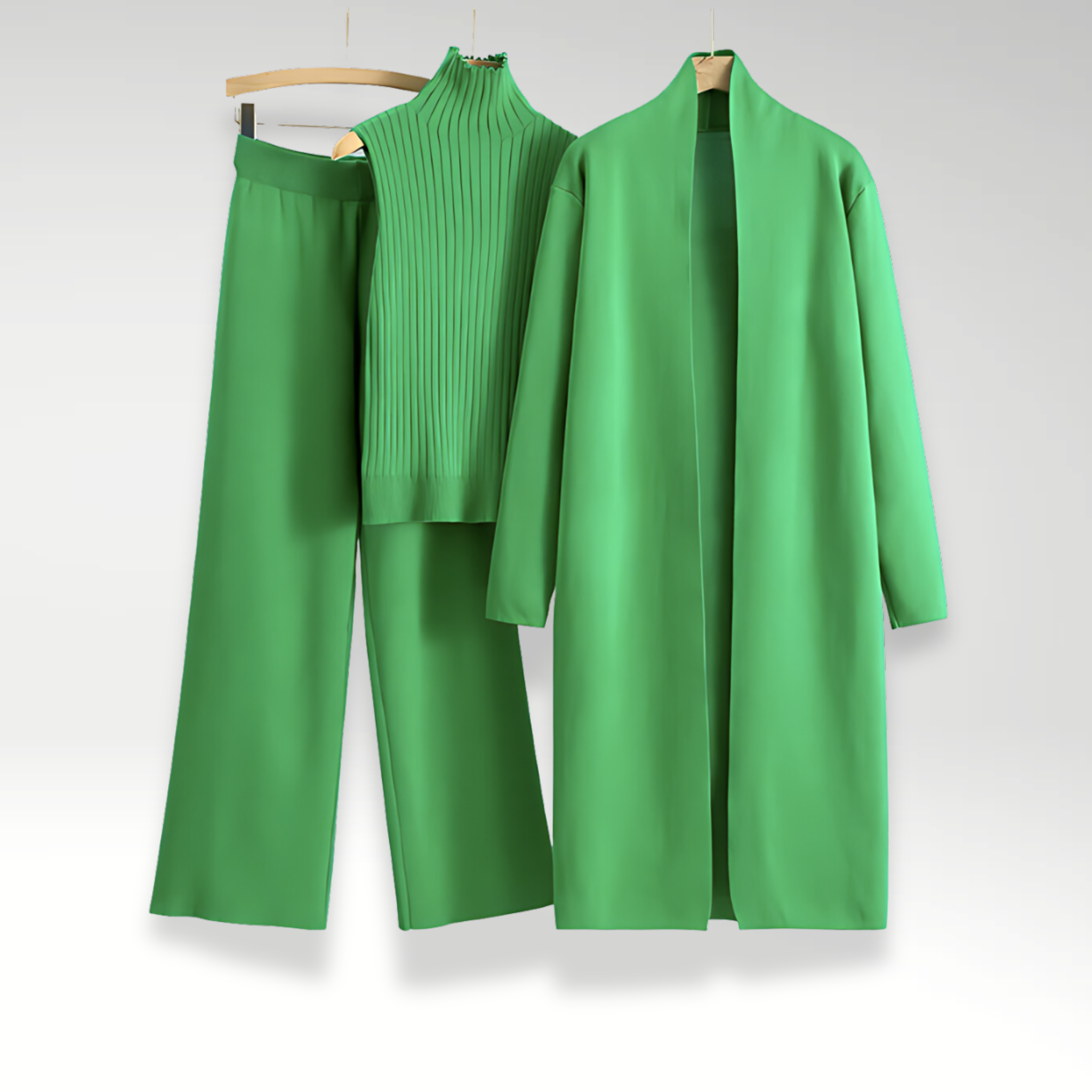 Clair™ | Ensemble trois pièces en maille Luxe