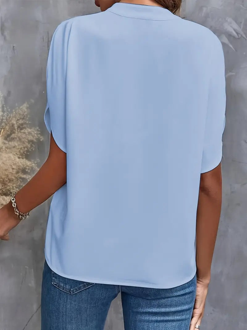 Aiva – Blouse à Manches Courtes