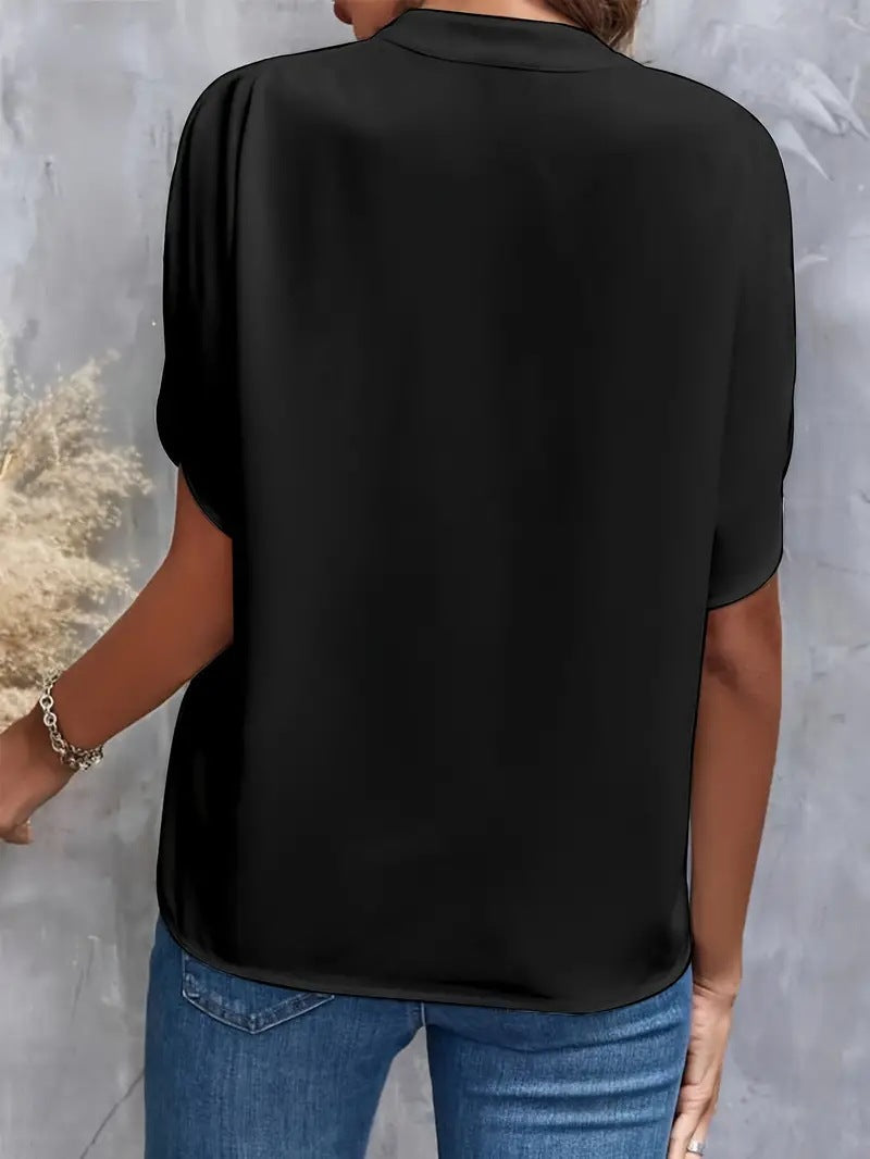 Aiva – Blouse à Manches Courtes