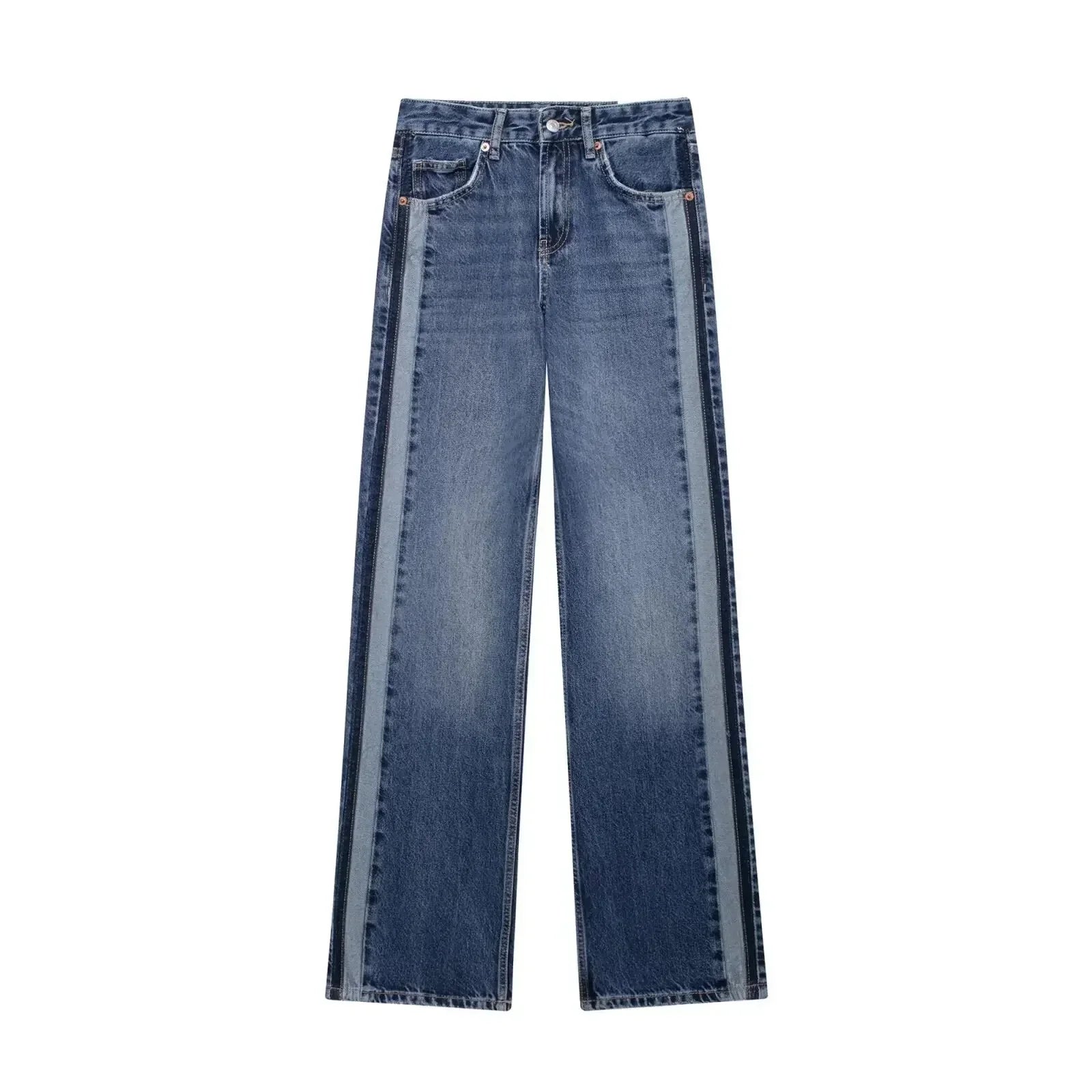 Clair ™ | Jean Évasé à Bandes Latérales