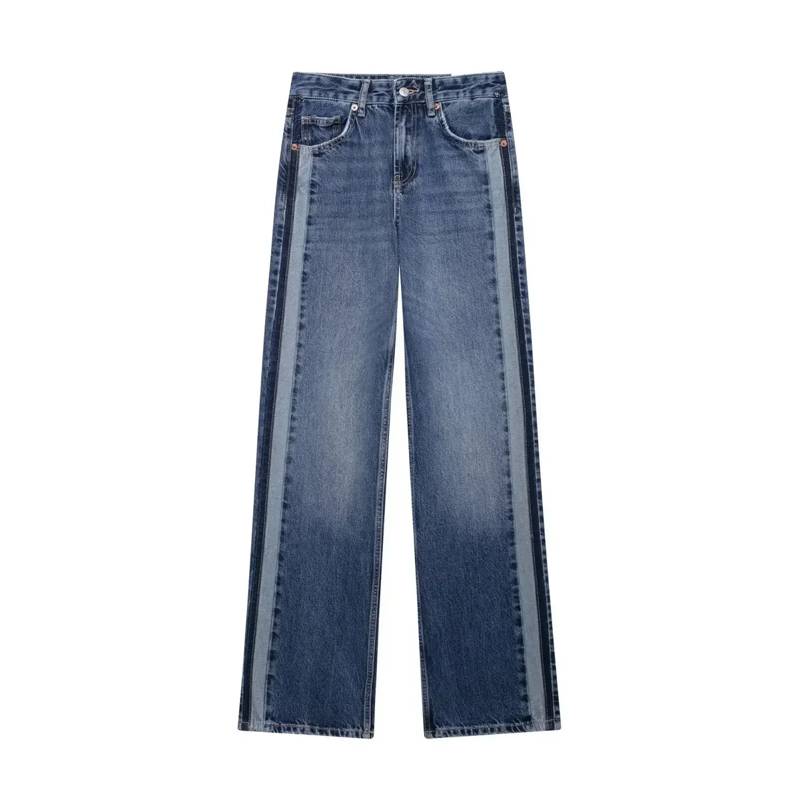 Clair ™ | Jean Évasé à Bandes Latérales