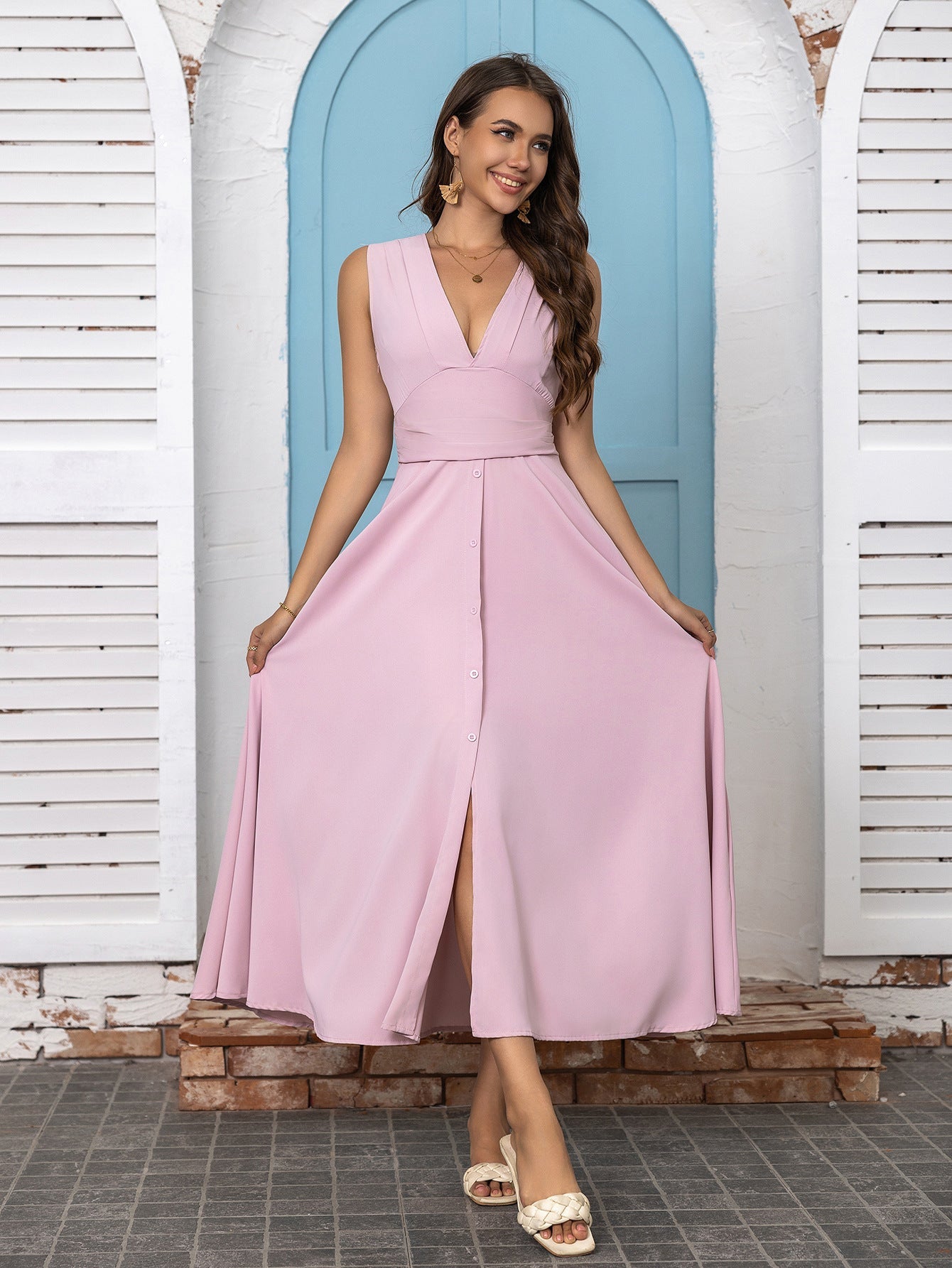 Clair Paris ™ | Maxi Plongeant Élégant