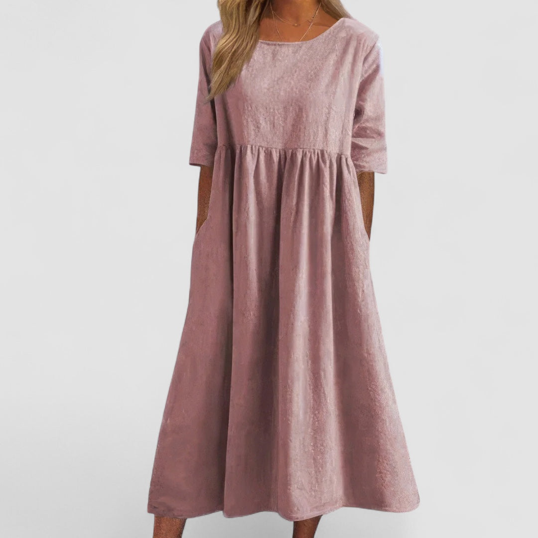 Elsa™ - Robe de poche en coton