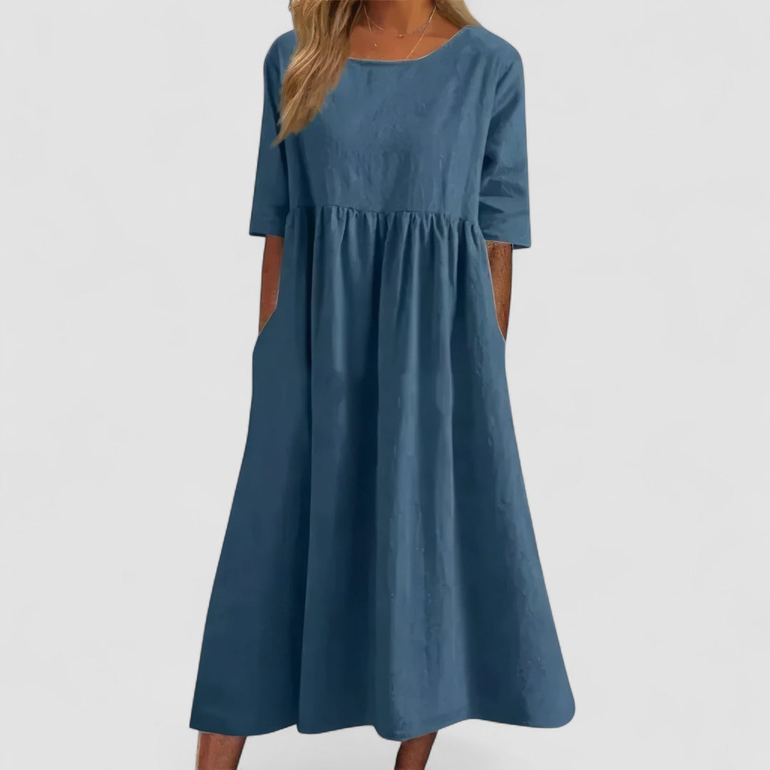 Elsa™ - Robe de poche en coton
