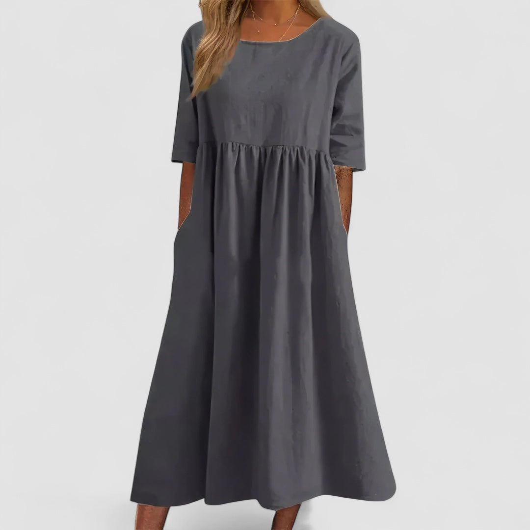 Elsa™ - Robe de poche en coton