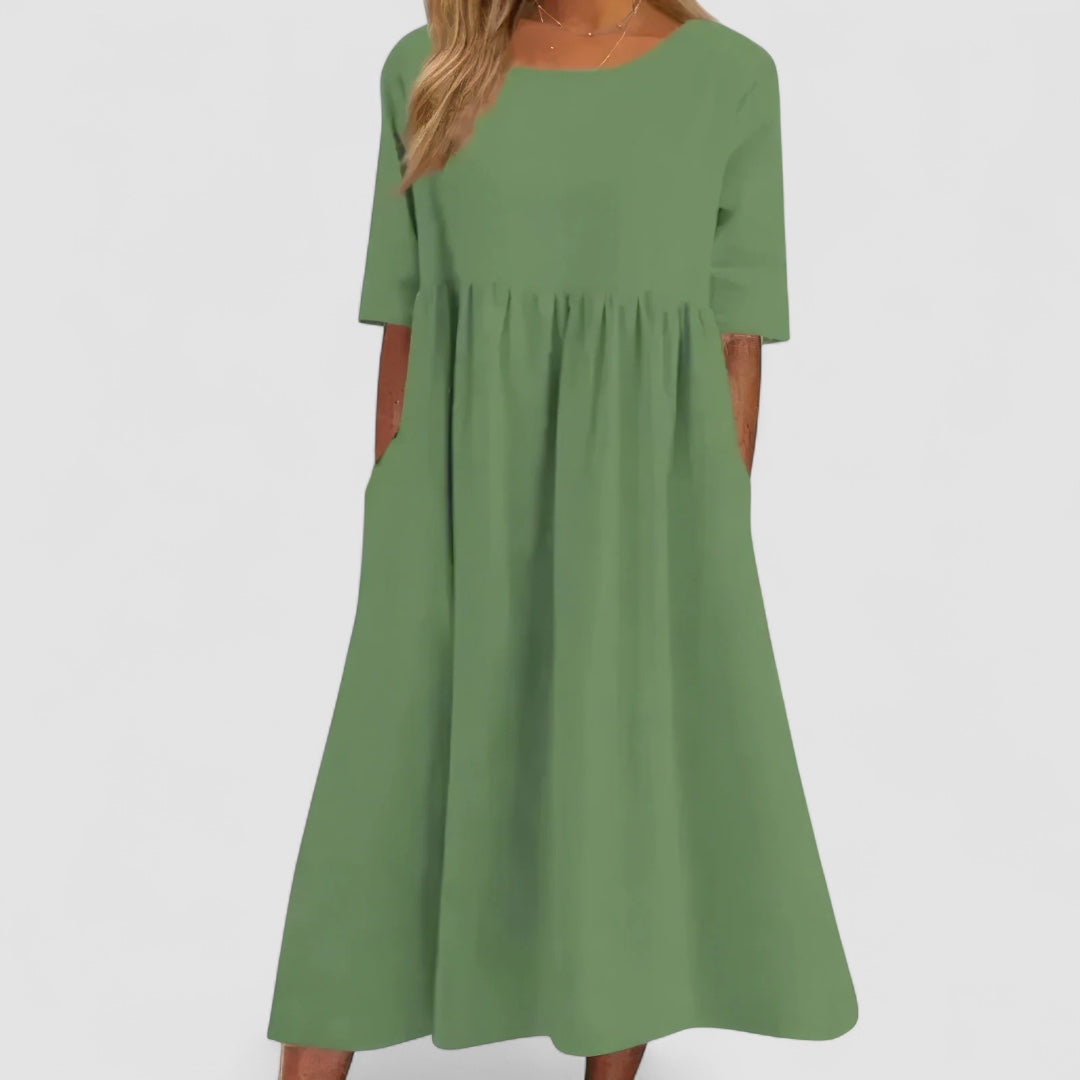 Elsa™ - Robe de poche en coton