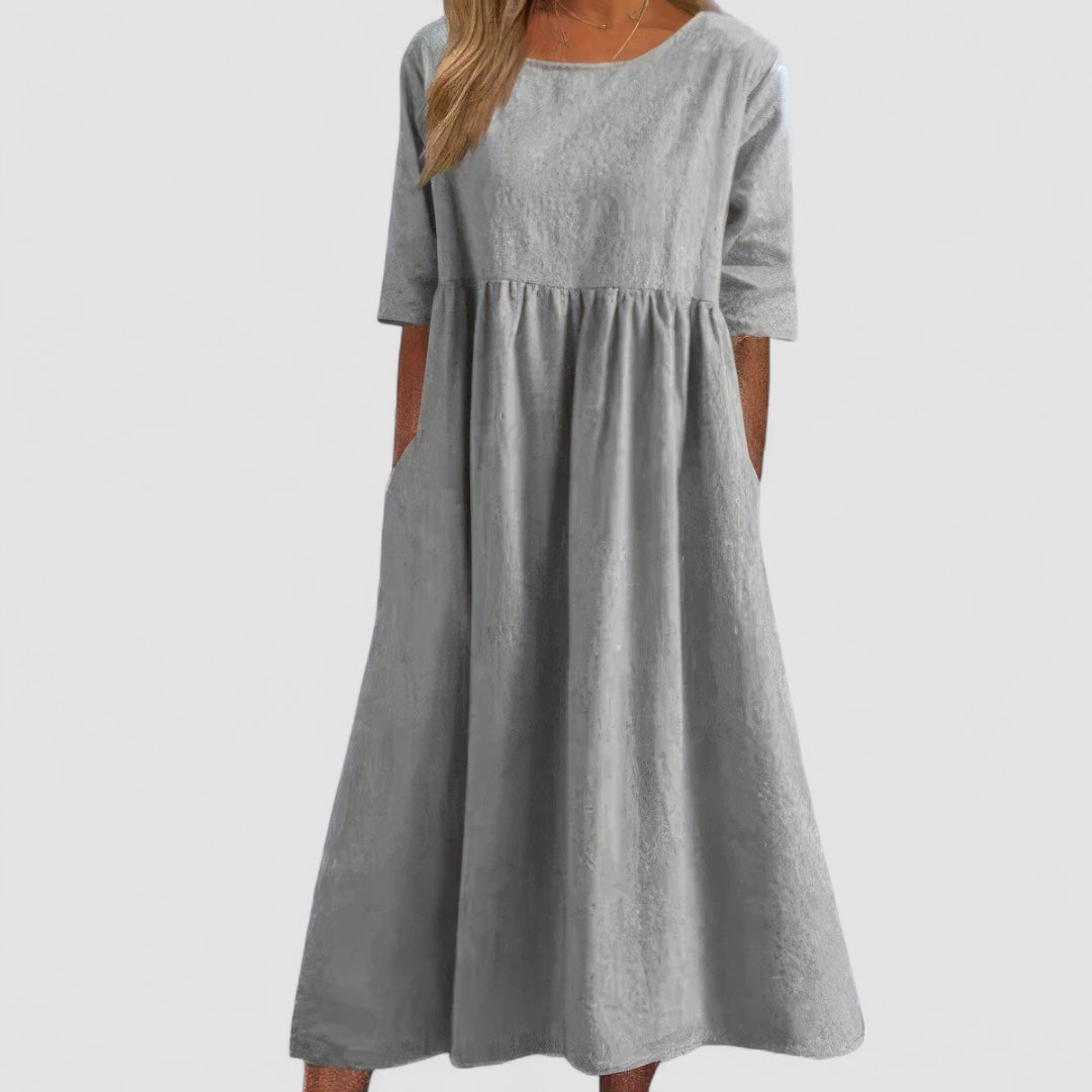 Elsa™ - Robe de poche en coton