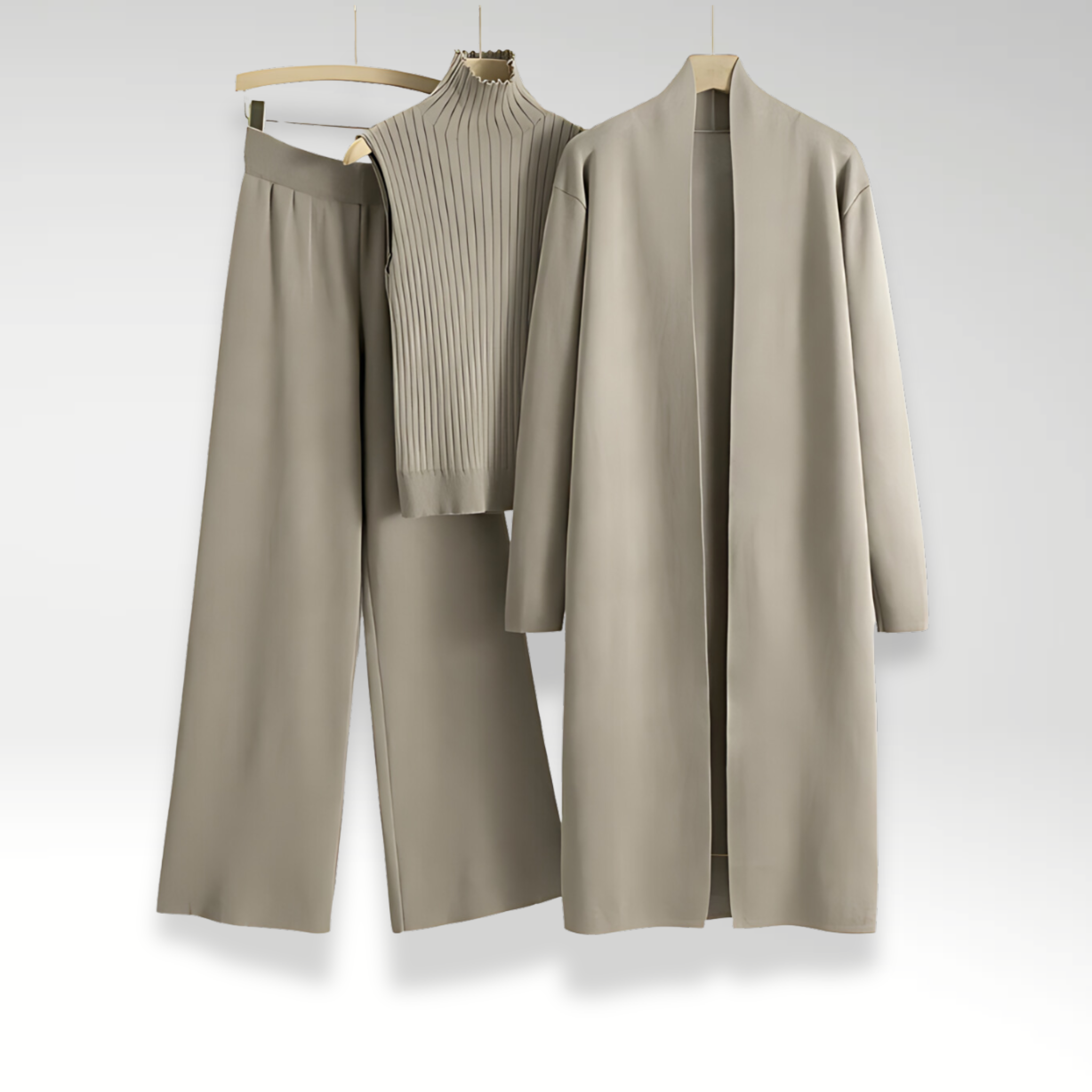 Clair™ | Ensemble trois pièces en maille Luxe
