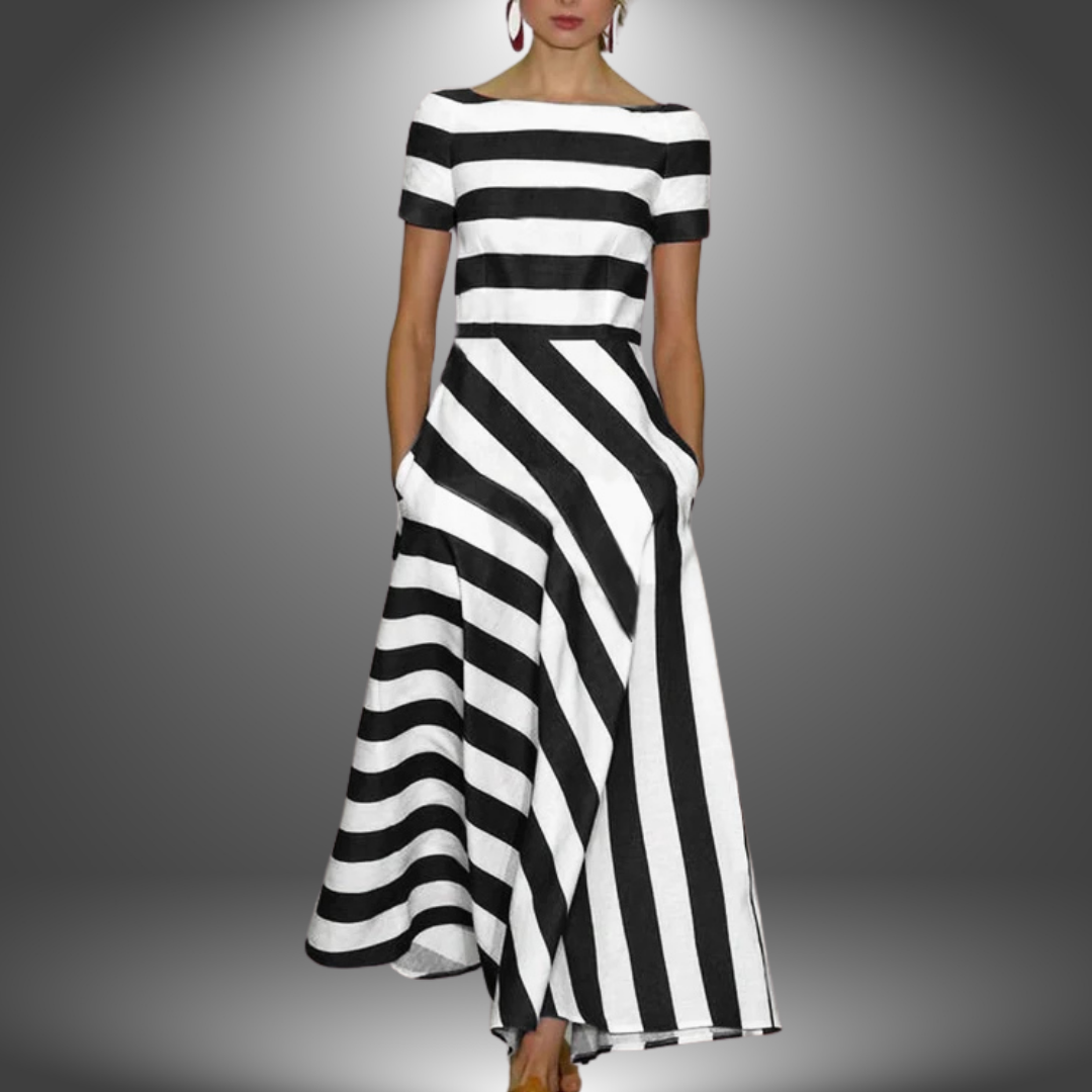 Amanda™ - Robe Rayée