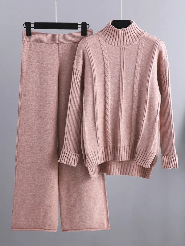 Clair™ | Ensemble deux pièces Lounge en tricot torsadé