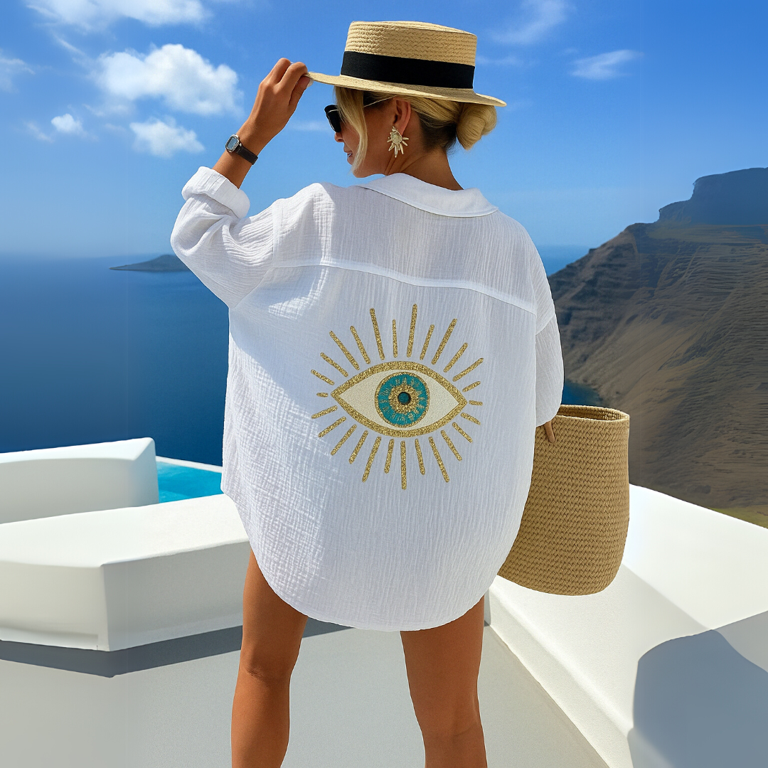 Annemieke - Blouse décontractée style Ibiza