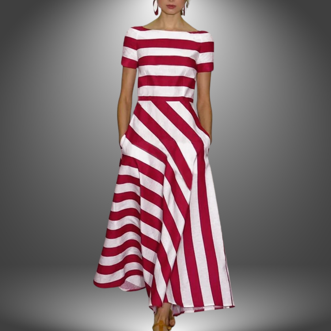 Amanda™ - Robe Rayée