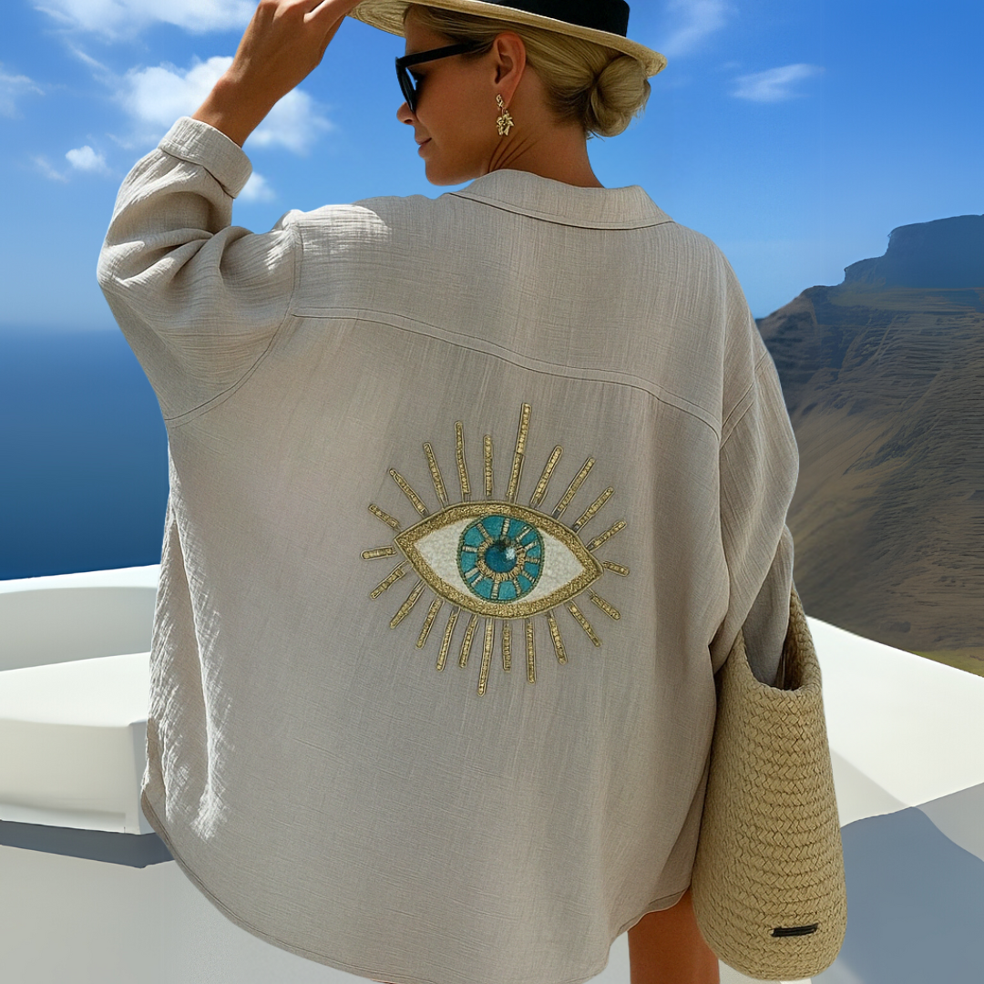 Annemieke - Blouse décontractée style Ibiza