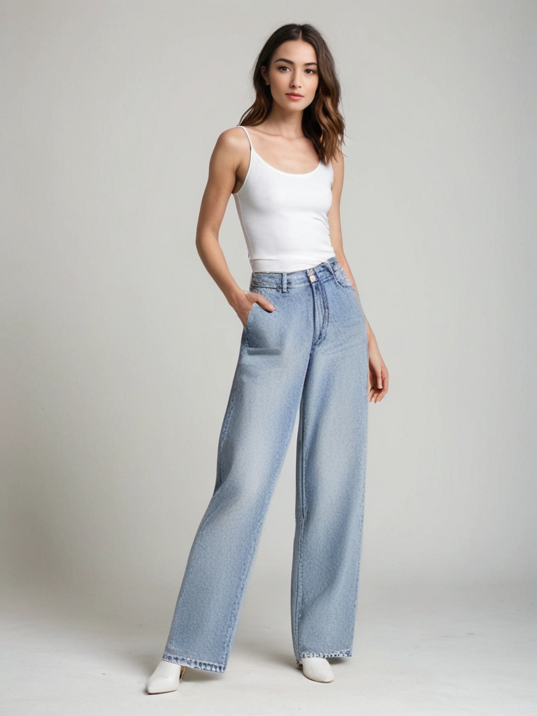 Clair ™ | Jean Patchwork Destroyed
