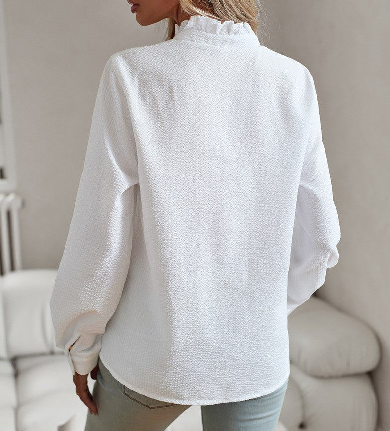 Alicia – Blouse Élégante à Rayures