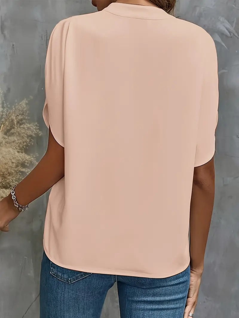 Aiva – Blouse à Manches Courtes