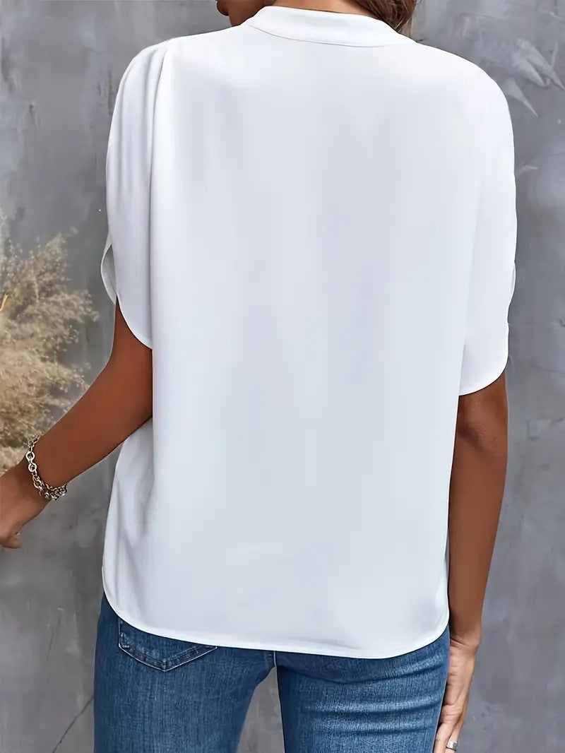 Aiva – Blouse à Manches Courtes