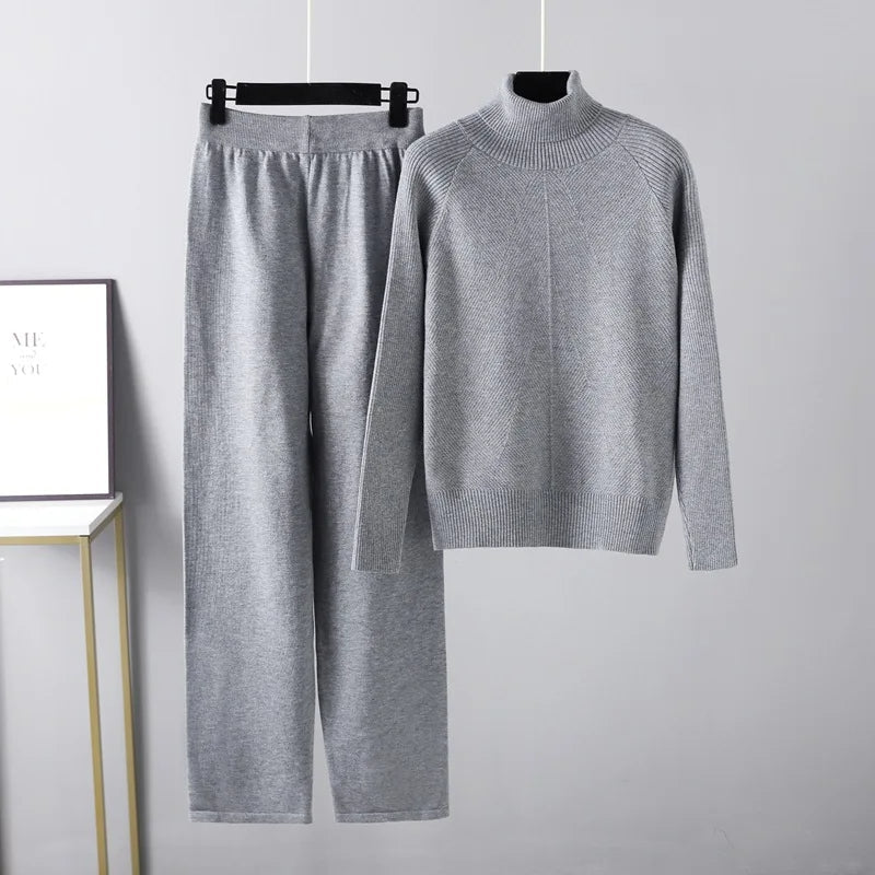 Clair™ | Ensemble deux pièces Lounge en tricot torsadé