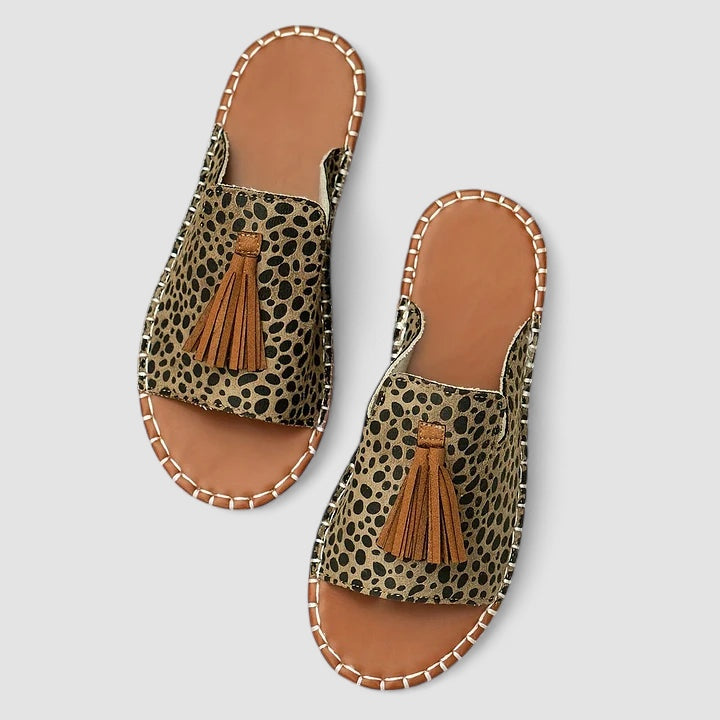 Clair™ | Leena - Sandales Orthopédiques Plates et Confortables